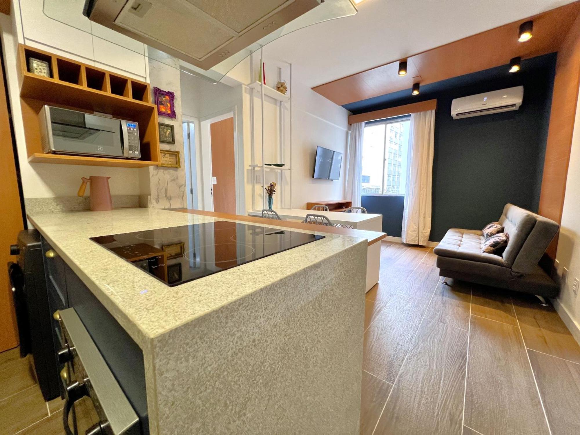 Apto Design Moderno No Centro Флорианополис Экстерьер фото
